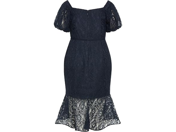 City Chic Women (16 Plus) Lace Lily Dress