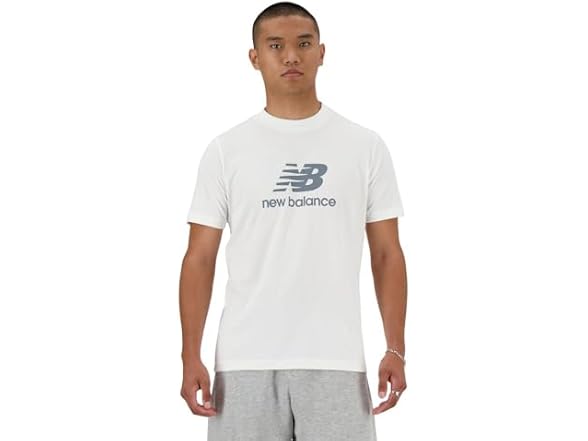 New Balance Mens Sport Tee White (XS)