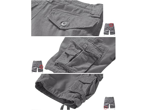 Match Men (30) Comfort Cargo Short