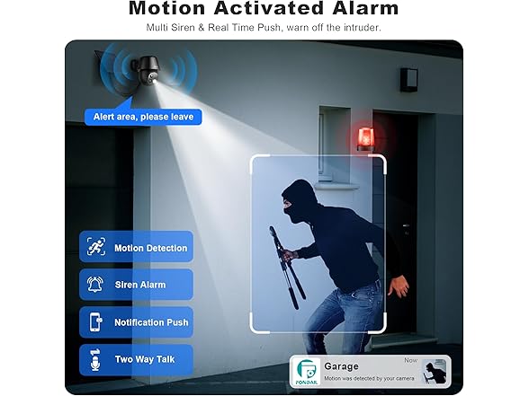 Solar Security Cameras | 2K 360 degree