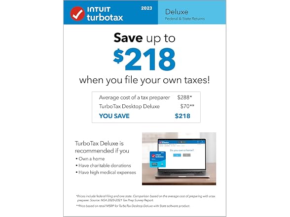 [Old Version] TurboTax Deluxe 2023