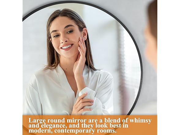 NeuType Round Mirror