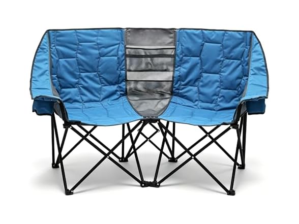 SUNNYFEEL Blue Loveseat Camping Chair
