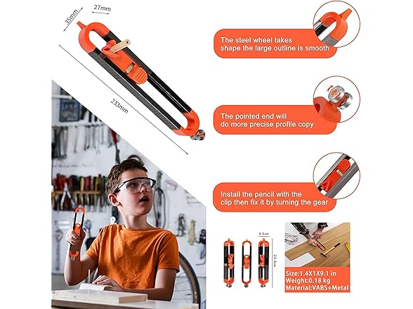 Baowox AAP-Tool-312 (2 Pack) Scribe Tool