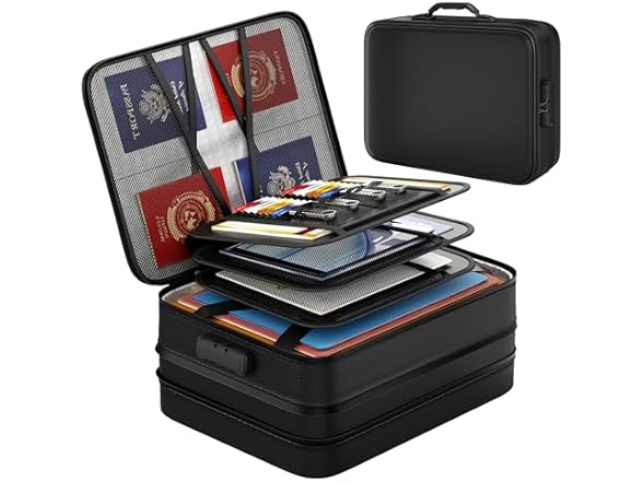 Nacial Fireproof Document Box