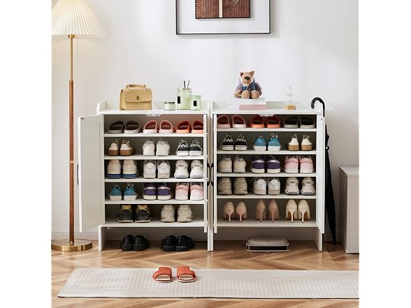 Mericonia 5-Tier Farmhouse Shoe Cabinet