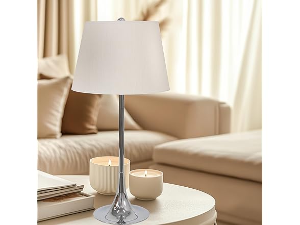 Modern Splendor Floor & Table Lamp Set