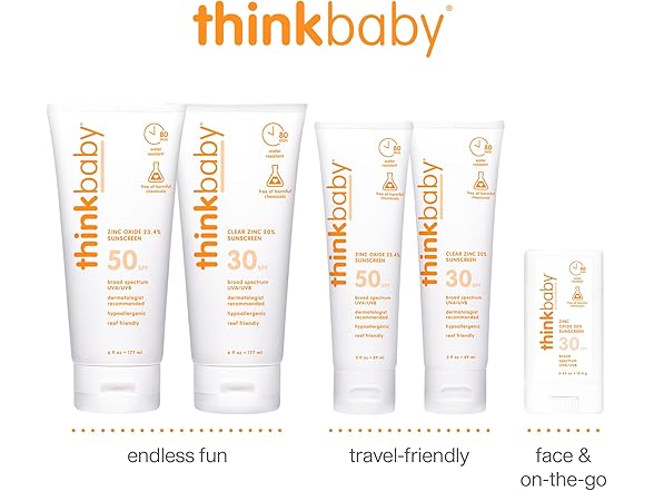 Thinkbaby SPF 50+ Baby Mineral Sunscreen