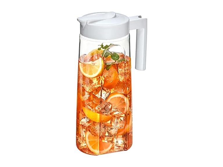 Amazing Abby - Slim - Tritan Pitcher (64 oz), Dish