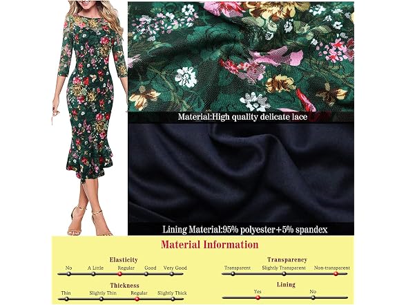 Vfshow Women (3XL) Elegant Cocktail Party Dresses