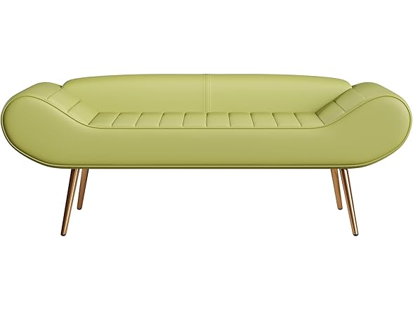 Uneeruiqy End of Bed Bench 57" (Green)