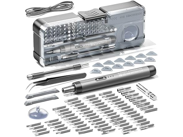 88-IN-1 Mini Electric Screwdriver Set