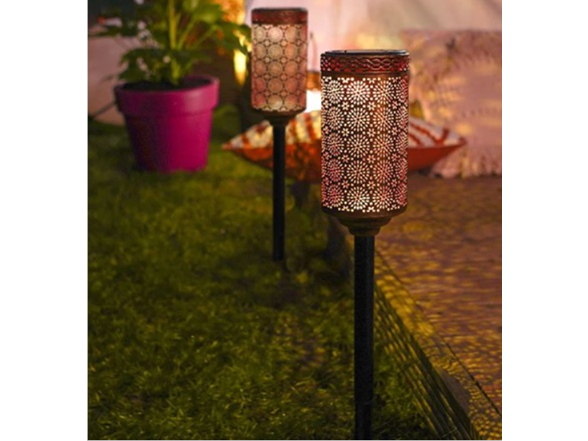 hakol BH-542-6 PACK 6 Pack Solar Stylish Lights Black