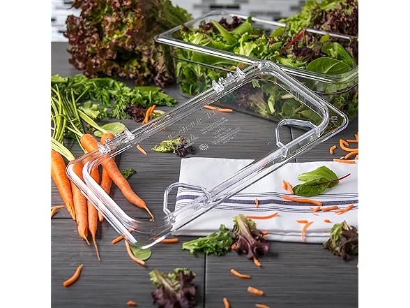 Carlisle 1/3 Size Food Pan Lid, 6Pk