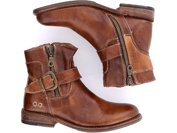Bed|Stu Becca Tan Rustic Leather