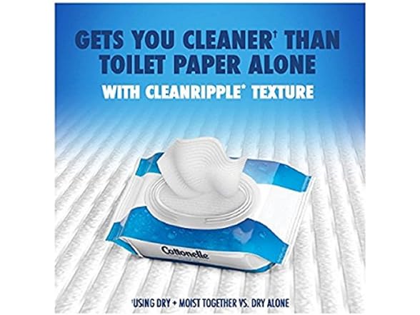 Cottonelle Fresh Care Flushable Wipes 168ct