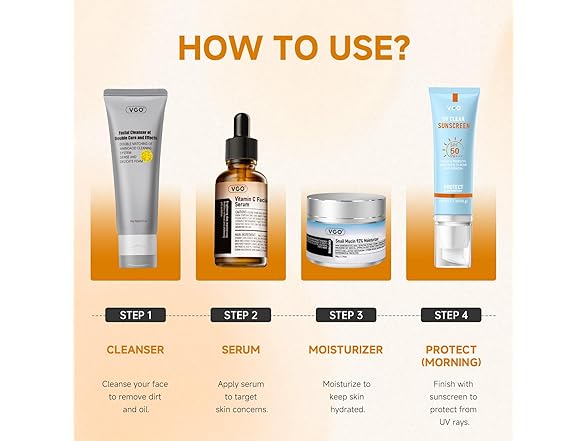 VGO Vitamin C Facial Serum