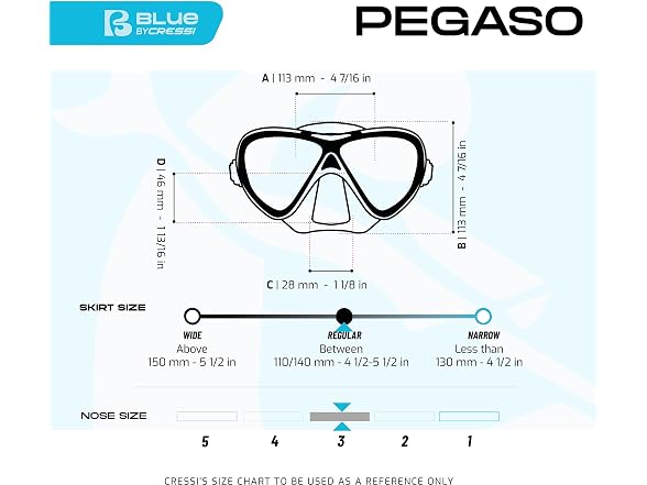 Cressi Pegaso 2-Lens Masks