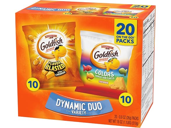 Goldfish Dynamic Duo Variety