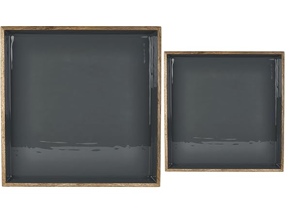 Mikasa Mango Wood Serving Trays 2pc