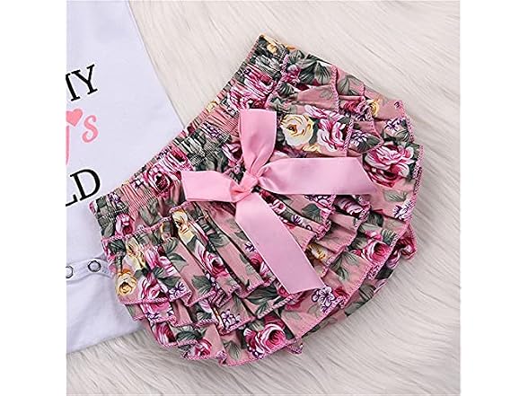 Honykids (0-3 MOS) Newborn Baby Girl Romper Set