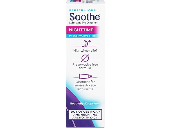 Bausch + Lomb Lubricant Nighttime Dry Eye Ointment