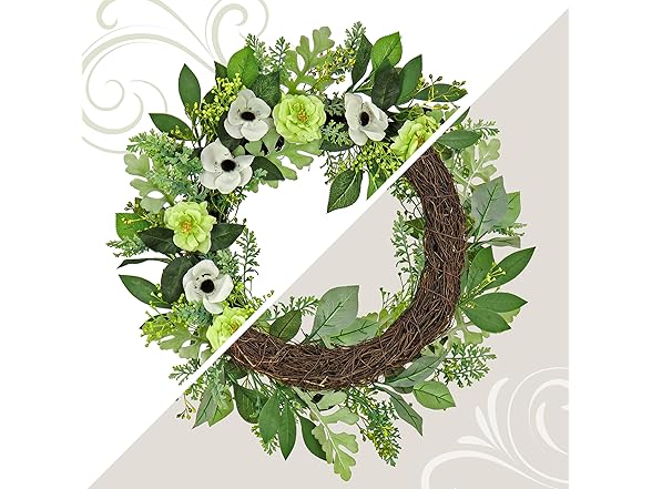 National Tree Company 24" Artificial Spring Wreath