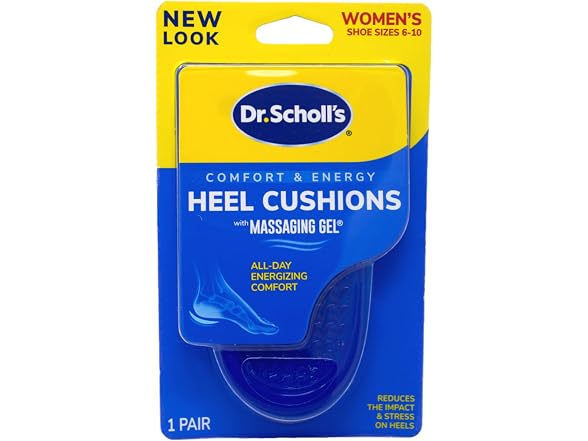 Dr Scholls Massaging Gel Heel Cushions Womens