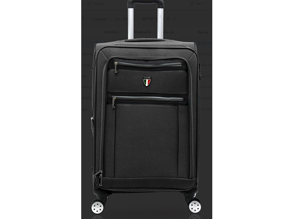 TUCCI Italy TURISTA 3Pc (20", 28", 32") Softside Luggage Set