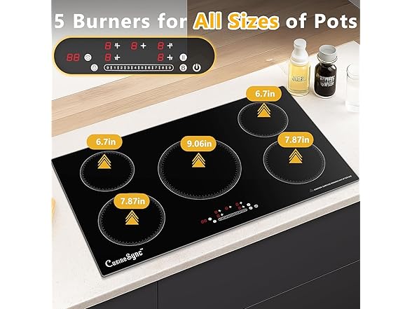 36 Inch Induction Cooktop