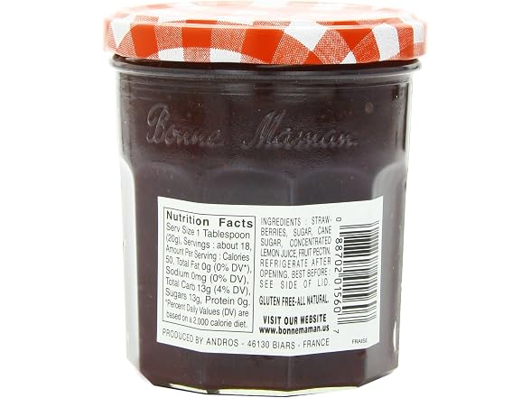4PK Bonne Maman Strawberry Preserves, 13oz