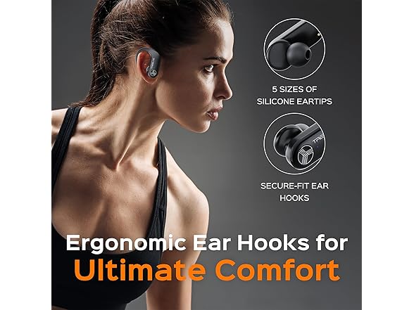 (NEW) TREBLAB X3 Pro Earhook Wireless Earbuds