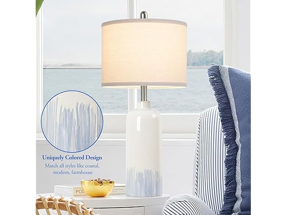 Sucolite 26" Ceramic Table Lamps Set of 2