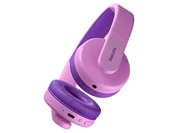 PHILIPS PHILIPS K4206 Kids Wireless On-Ear Headphones, Bl