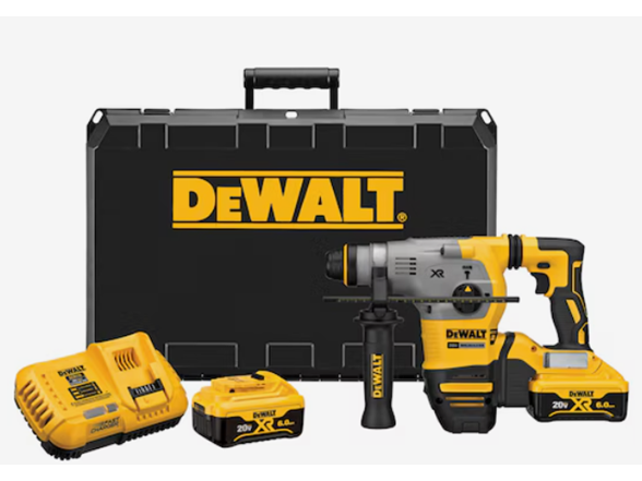 DEWALT DCH293R2 20V MAX* XR® Rotary Hammer Kit