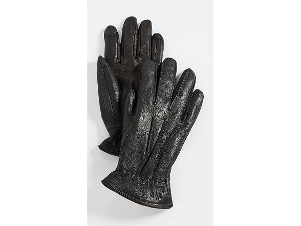 UGG Men (L) Point Leather Gloves