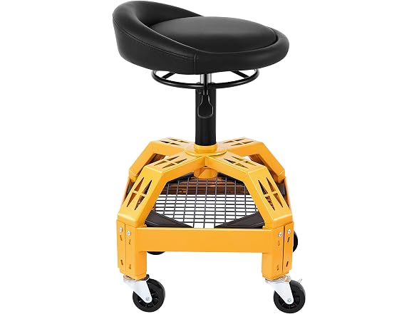 Rolling Garage Stool, 300LBS Capacity 28.7in
