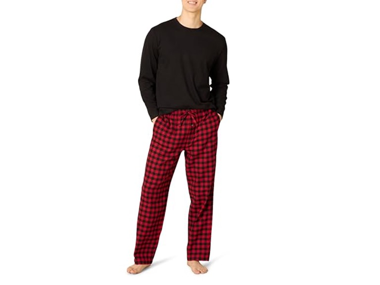 Amazon Essentials Men Flannel Pajama Set - Gallery 12