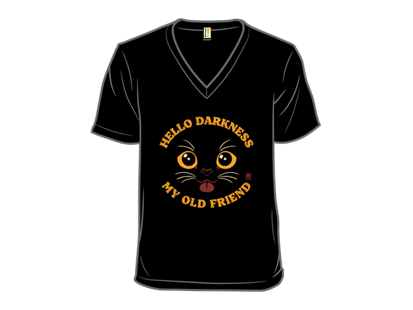 Hello Darkness My Old Cat Friend