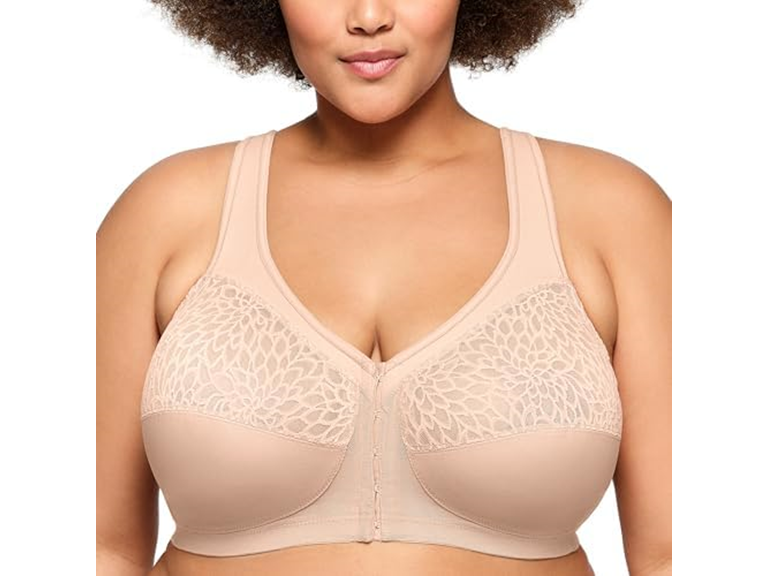 Glamorise Women (50B) Bra Wirefree 1206 Café