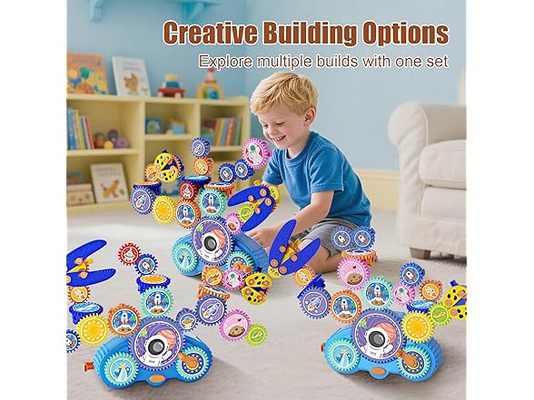 Fivoro BC1728925070013 Gears Toys