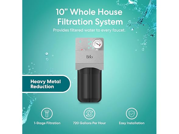 Brio Whole House Water Filter System