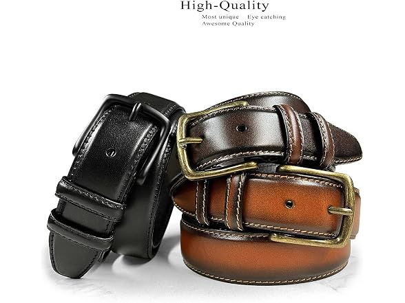 Belts.com Men (38) 35mm Belts Genuine Leather Belt