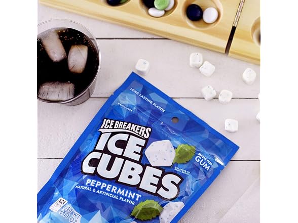 ICE BREAKERS ICE CUBES Sugar Free Gum