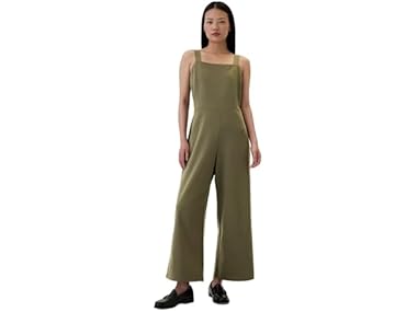 $9.99, Was $69.99, 85% Off! GAP Women Squareneck Jumpsuit dealfomo