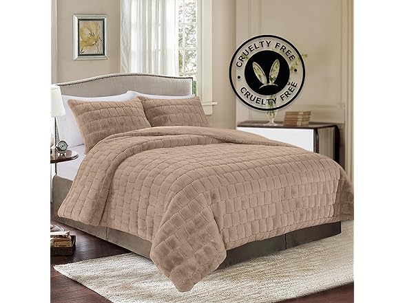 Elegant Comfort 3pc Comforter Set Full