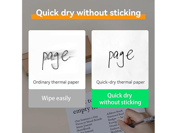 US Letter Thermal Printer Paper, 8.5" x 11"