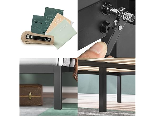 ZINUS Korey Metal Platform Bed Frame with Headboard