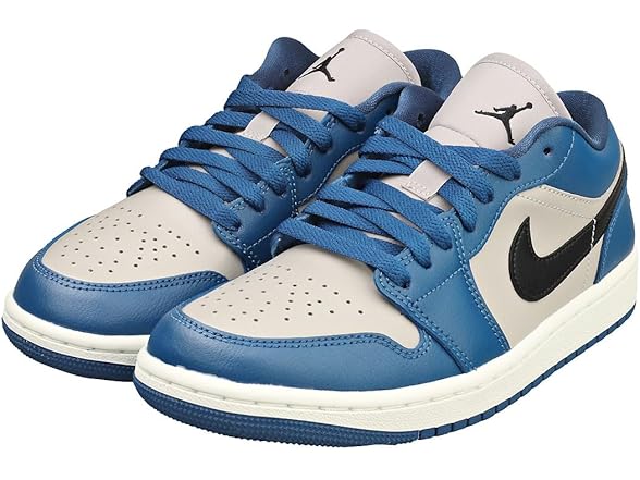 Nike Jordan 1 Low Women French Blue/Black-Co