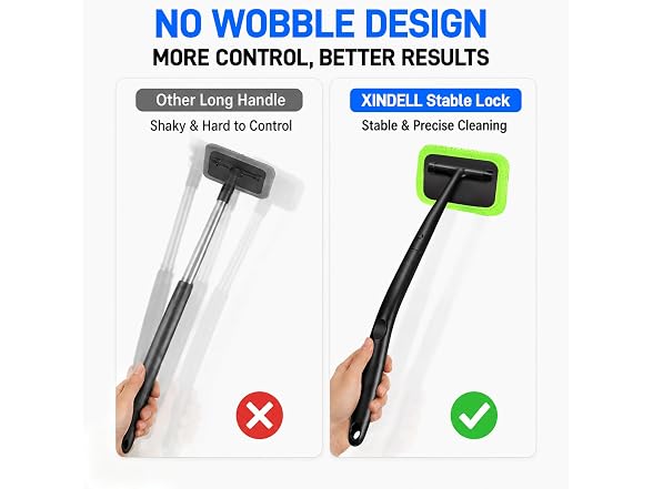 X XINDELL XINDELL Windshield Cleaning Tool,